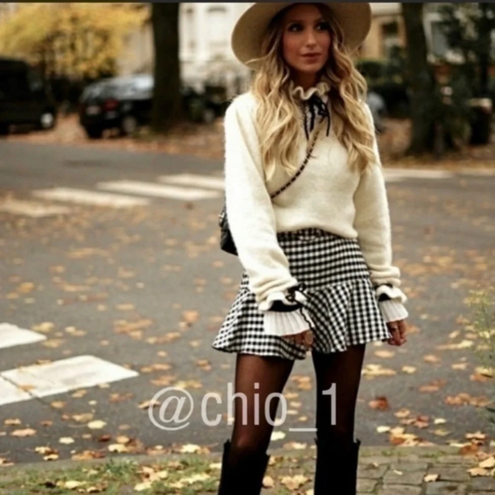 ZARA High-waisted skort 1165/028 - Picture 6 of 12